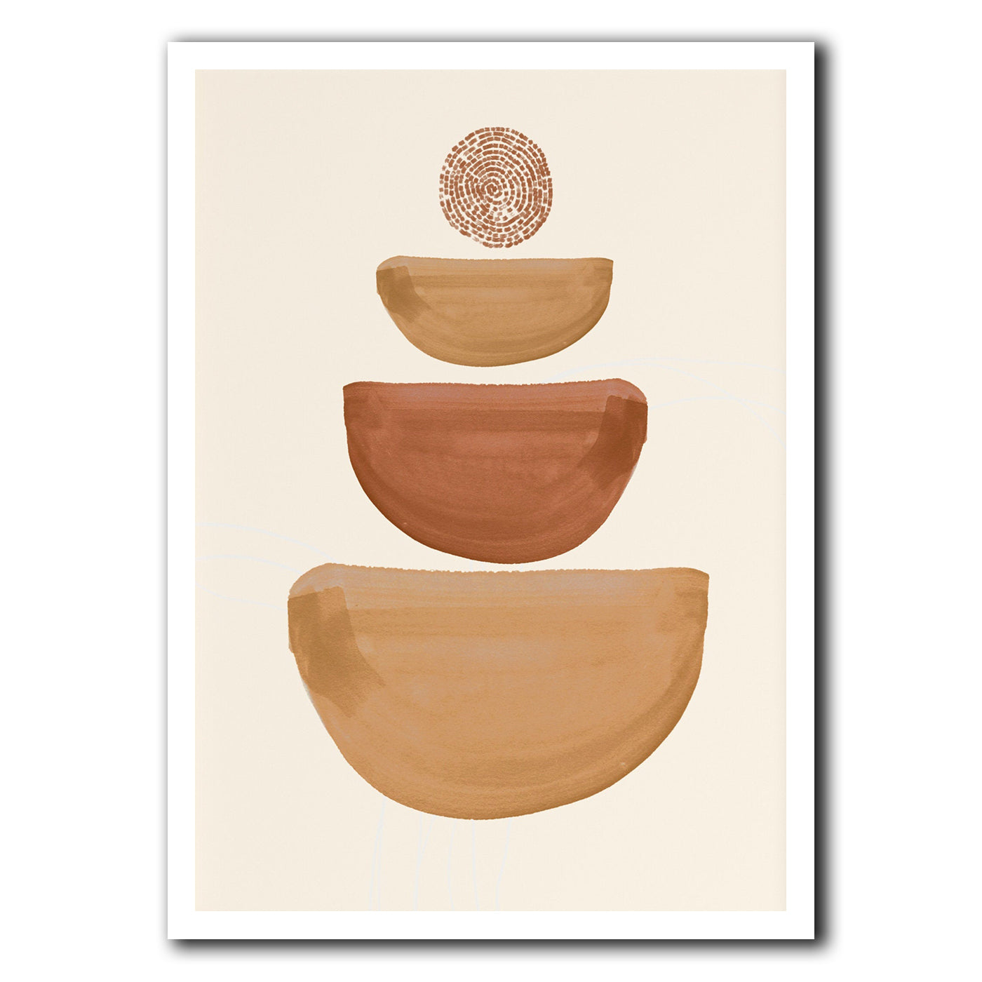 Bohemian Canvas Painting Wall Art