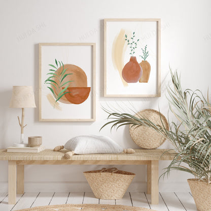 Bohemian Canvas Painting Wall Art