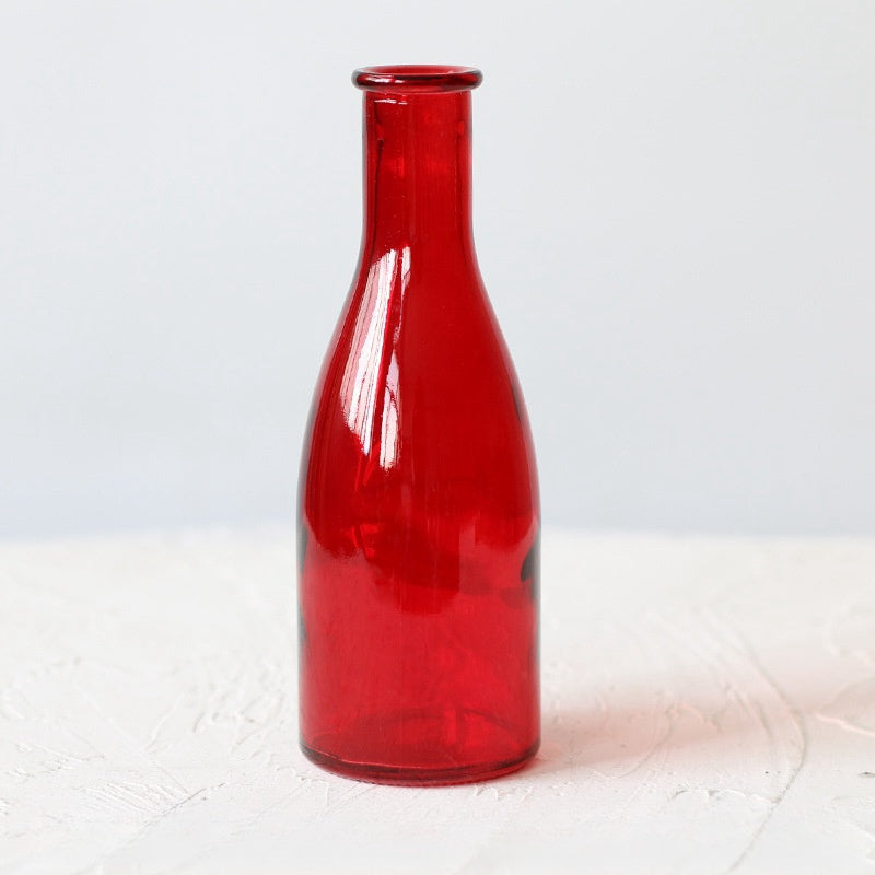 Morandi Narrow Mouth Vintage Glass Vase
