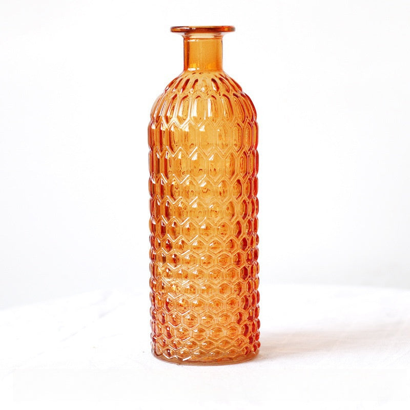 Morandi Narrow Mouth Vintage Glass Vase