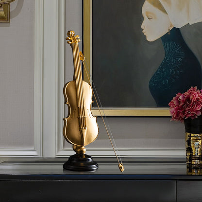 Modern Light Luxury Violin & Saxophone