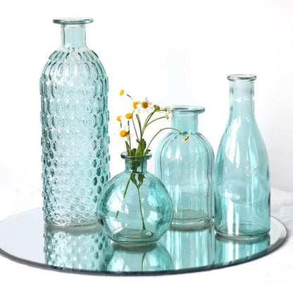 Morandi Narrow Mouth Vintage Glass Vase