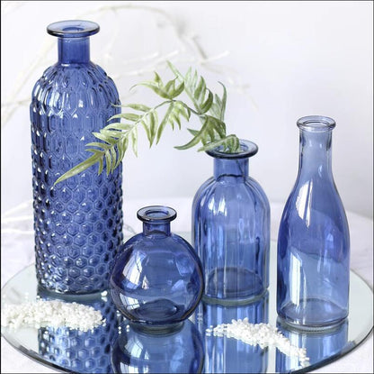Morandi Narrow Mouth Vintage Glass Vase